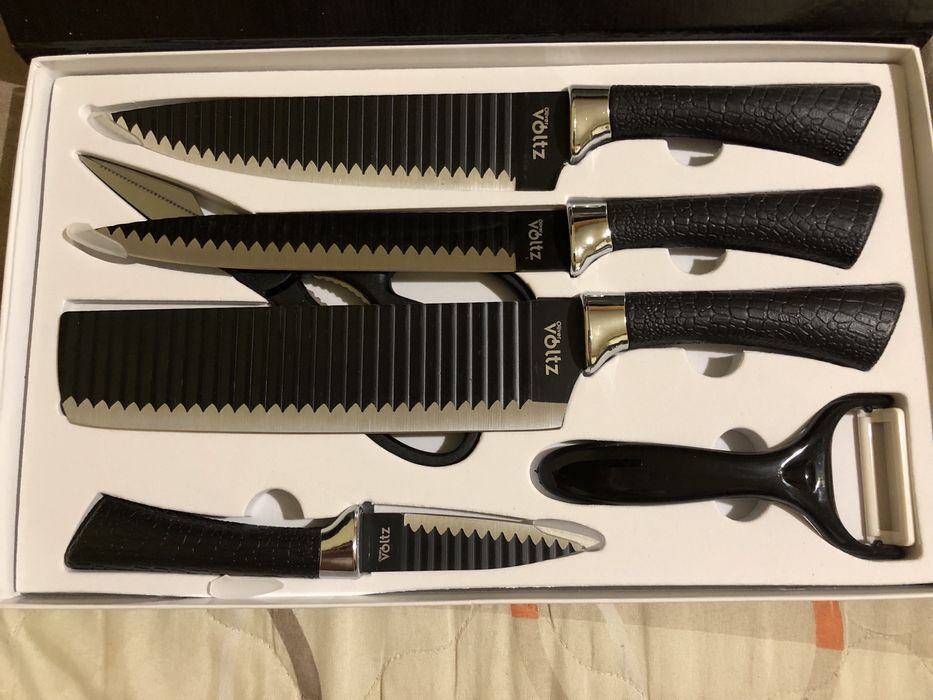 Комплект стоманени ножове Oliver Voltz