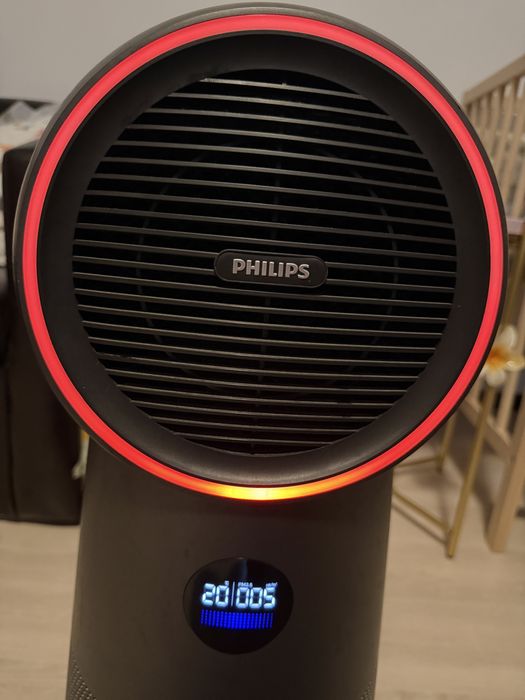Purificator aer PHILIPS AMF220/15, 3 trepte viteza, Hepa, Incalzire/Racire, negru