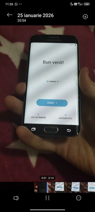 Se dă la schimb Samsung Galaxy S6 edge