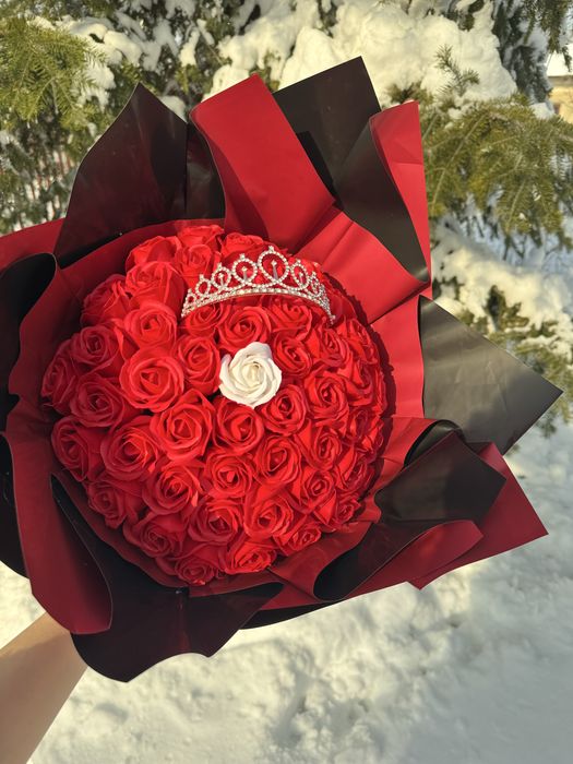 Buchet trandafiri de sapun/trandafiri regali