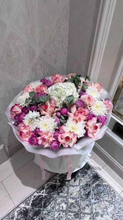 Цветы  шымкент.