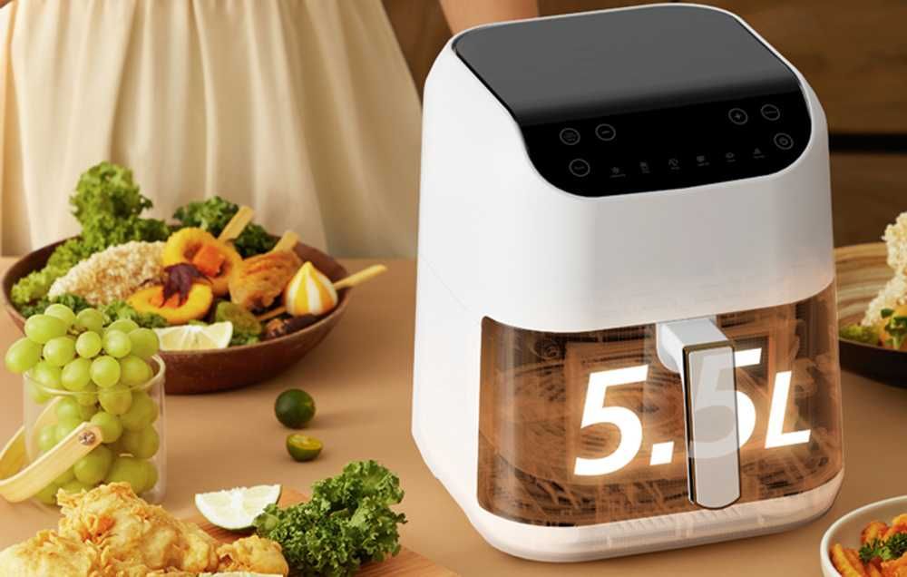 Фритюрник с горещ въздух/еърфрайер Deerma,Гаранция