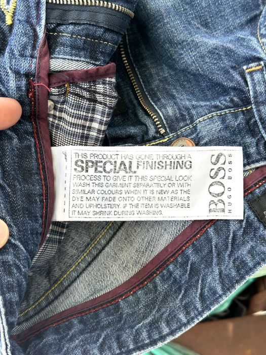 Мъжки дънки Hugo Boss (Kansas Regular Fit) - размер W32 / L34, Отлично състояние