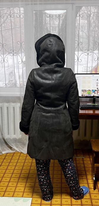 Натуральная дубленка 42-44 размер