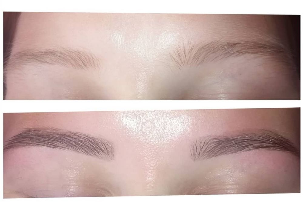 Оформление бровей и покраска!