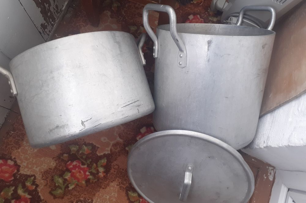 Продам алюминиевые кастрюли