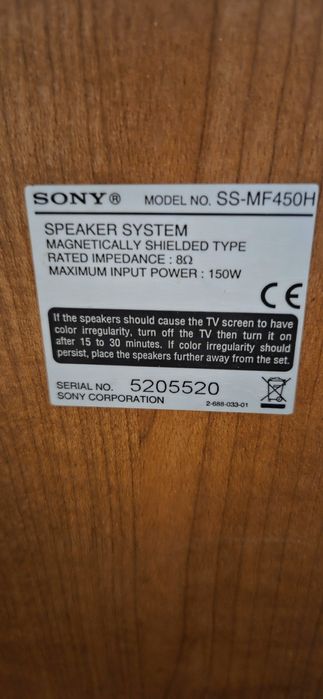 Boxe Sony SS-MF450H