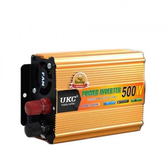 Инвертор UKC с дисплей 12V 220v /24V 220V 500w/1000w/2000w/3000w/4000w