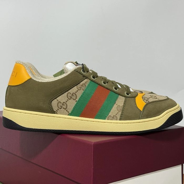 GG Screener Sneaker - Khaki