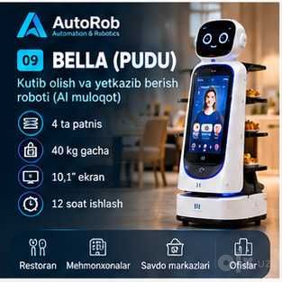 Xizmat ko'rsatuvchi,Ofitsant robotlar
