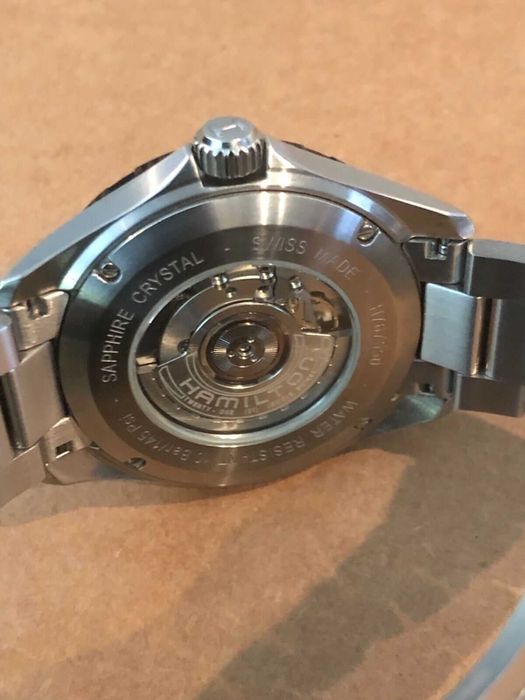 Hamilton khaki GMT 44mm. Air race Automatic Swiss ETA-2892