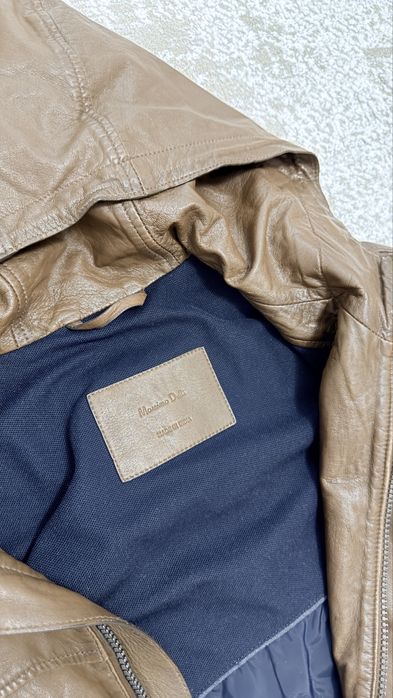 Massimo Dutti Кожаная куртка