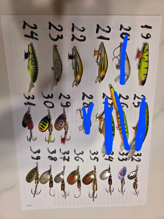 Примаки за пъстърва, клен, костур и др.