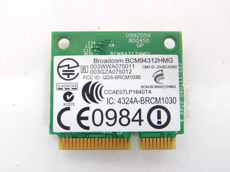 Wi-Fi модуль ноутбука HP (Broadcom BCM94312HMG)