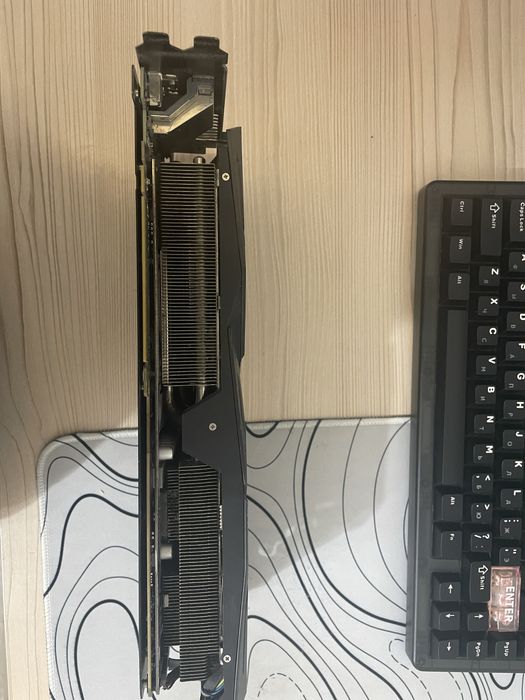 Видеокарта rx580 asus Rog Strix