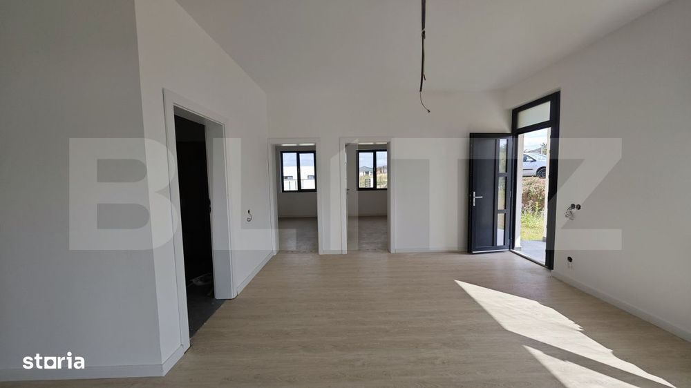 Duplex de vanzare - Paleu, 3 camere finisat la cheie