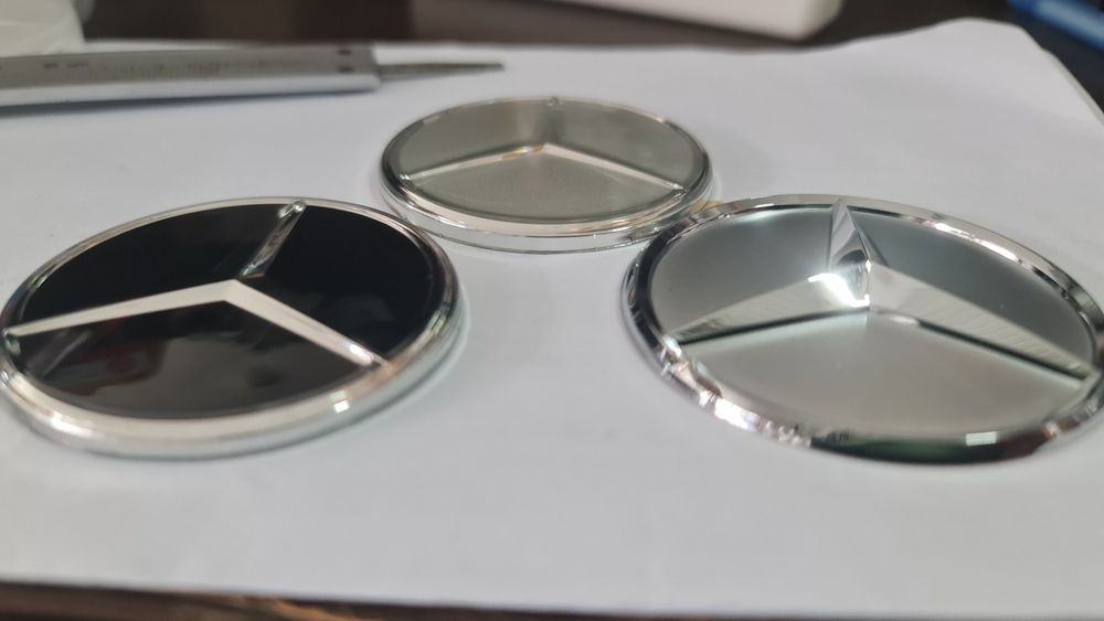 Емблема за волан Airbag на Мерцедес 3d и стъклена