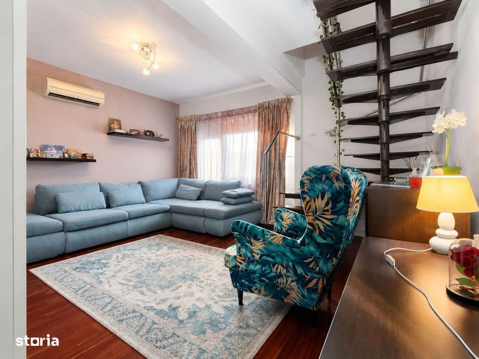 Apartament 3 camere, terasă 23,63 mp, parcare – complet mobilat — fotografia 3