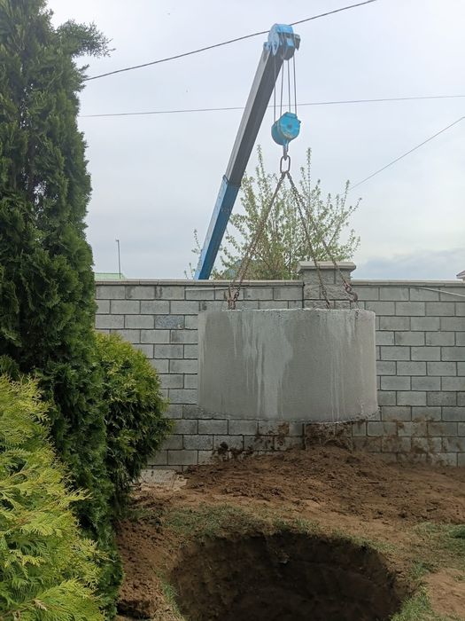 Установка септика под ключ