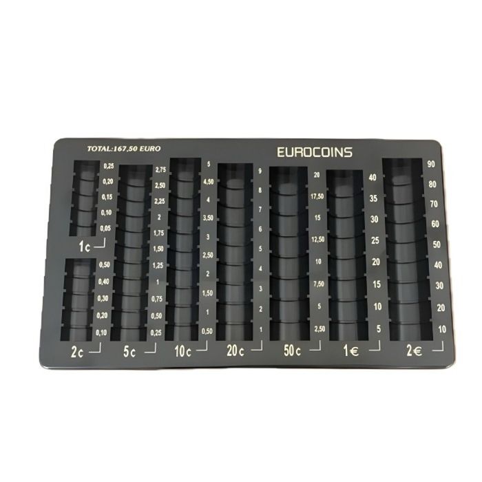 Детектор за фалшиви банкноти + монетник за евроцентове