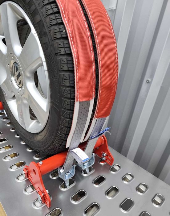 Триточкови колани за платформа  Lohr 35мм / 50мм VDI 2700 8.1 DOT 2024