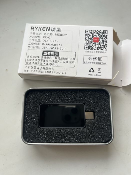 Ryken RK-C1 — USB-тестер высоких параметров