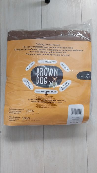 Vand husa protecție bancheta auto, cățel, câine, sigilata