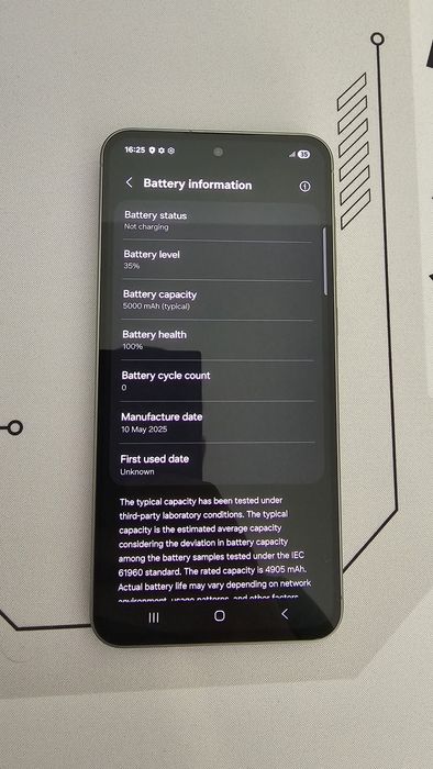 Samsung Galaxy A56, Dual SIM, 8GB RAM, 128GB, 5G, Awesome Graphite