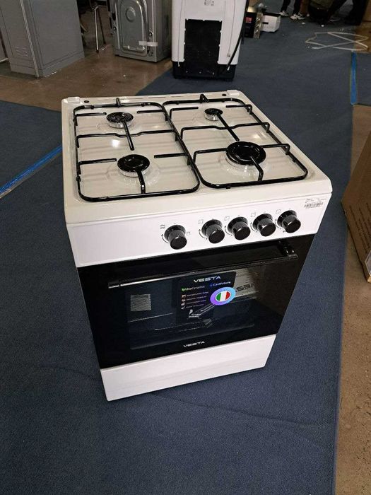 Газовая плита ОПТОМ Vesta G с Газ Контроль  в духовке 5 лет гарантии