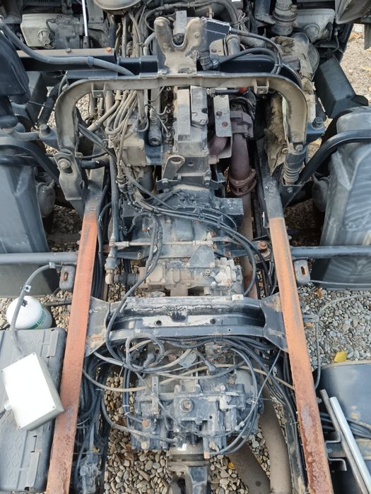 Man 14.264 Taf, Platforma, Basculabil cu macara