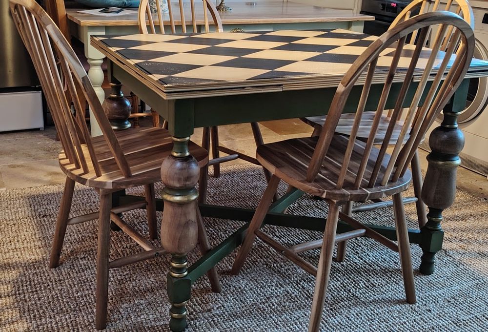 Masa lemn extensibila