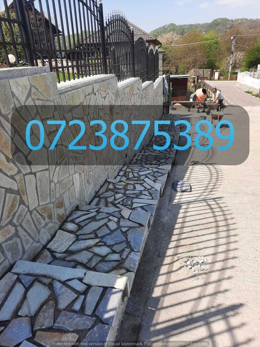 Piatră de Munte pentru Alei, Terase și Placări Gard