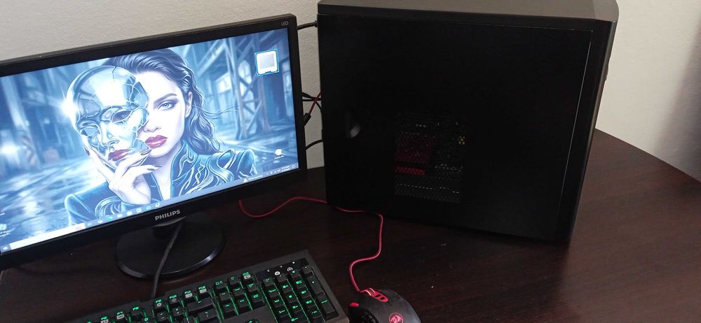 PC i5 6600k 16gb DD4 Gtx 1050TI 4GB ssd+hard calculator unitate gaming
