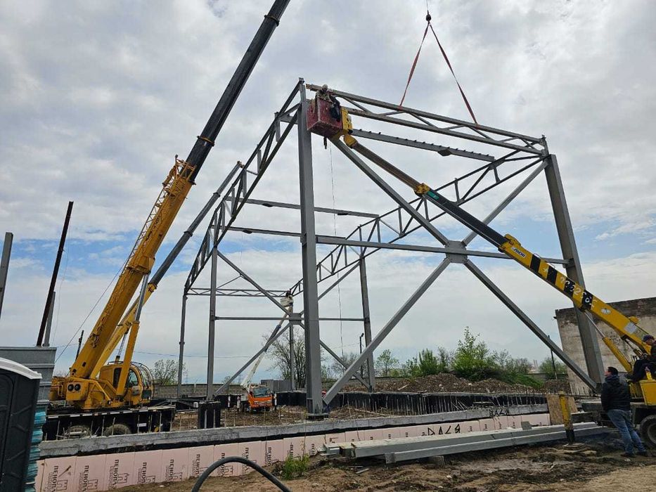 Монтаж металлоконструкций (КМ)