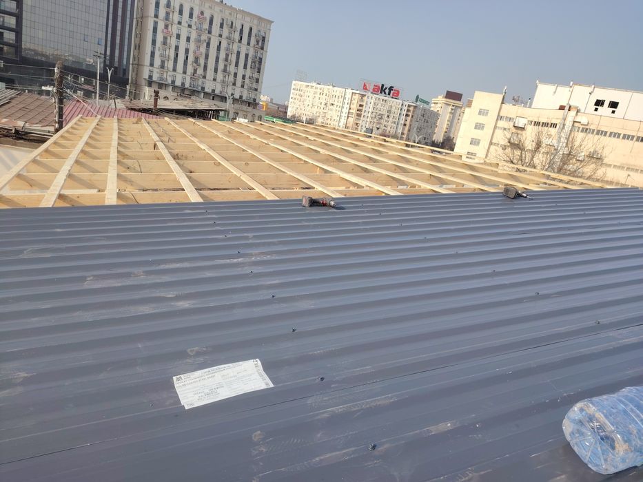 Tomni ochib yopish. Remont kresha. Гидроизоляция...