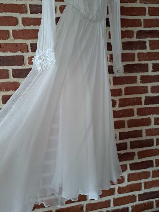 Rochie de mireasa din matase naturala