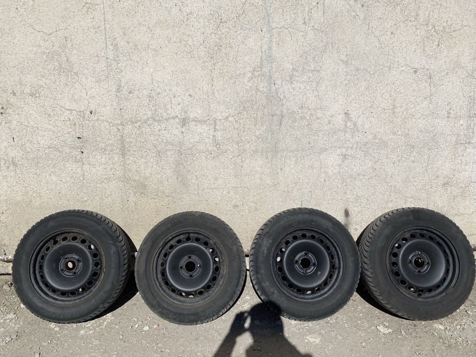 Vand roti de iarna renault, dacia,opel 4x100, cauciuc hankook dot 2024