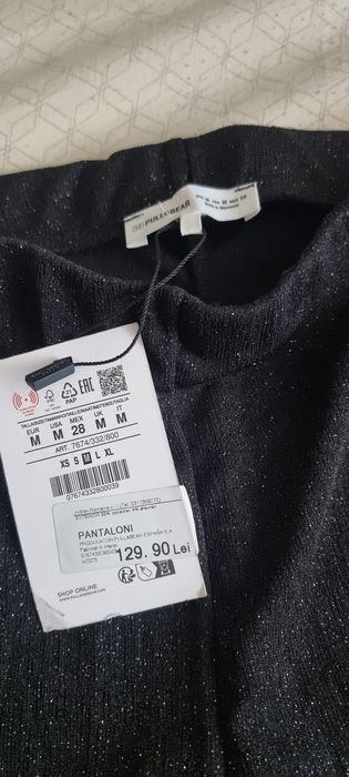 Pantaloni sclipitori eleganți