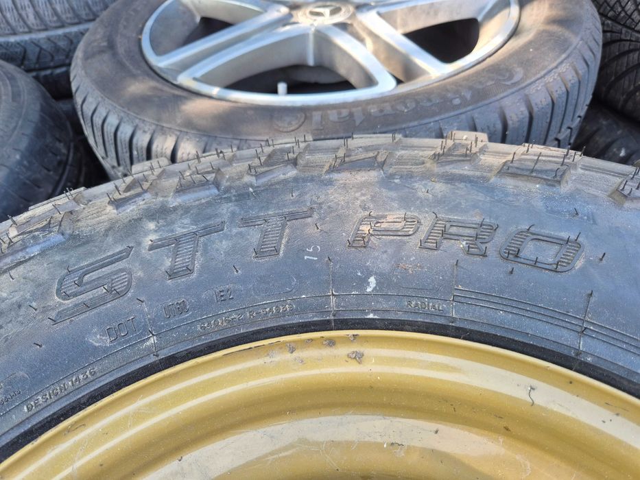 4 ROTI Jante + Anvelope 5x139.7 - SUZUKI Vitara Mitsubishi Pajero - 31X10.50R15 - Anvelope NOI M/T M+S NOI !