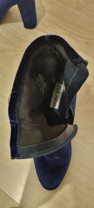 Новые ботильоны велюр