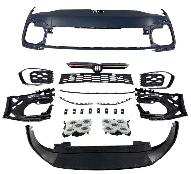 Предна броня за VW GOLF 8 GTI дизайн, Голф 8 ГТИ