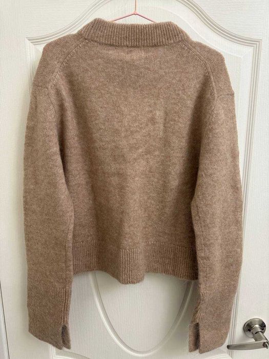 Новый Свитер тонкой вязки из мохера и шерсти H&M, размер L (48/54)