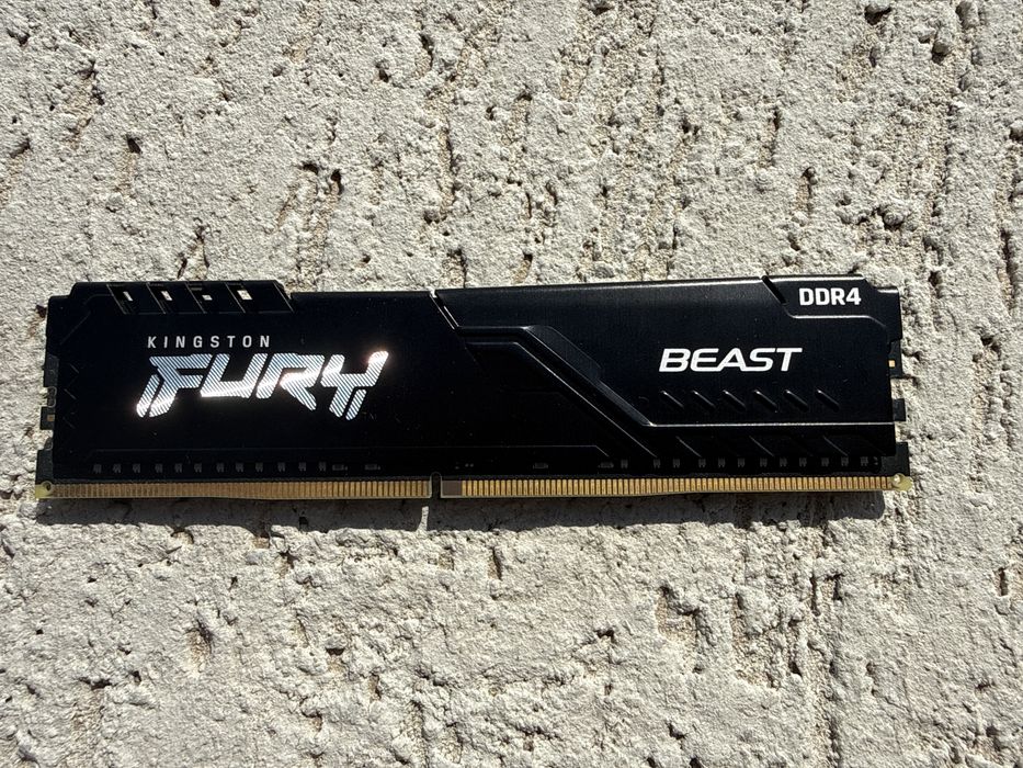 Memorie RAM DDR4 3200Mhz Kingston Fury Beast, KFC432C16BB/32