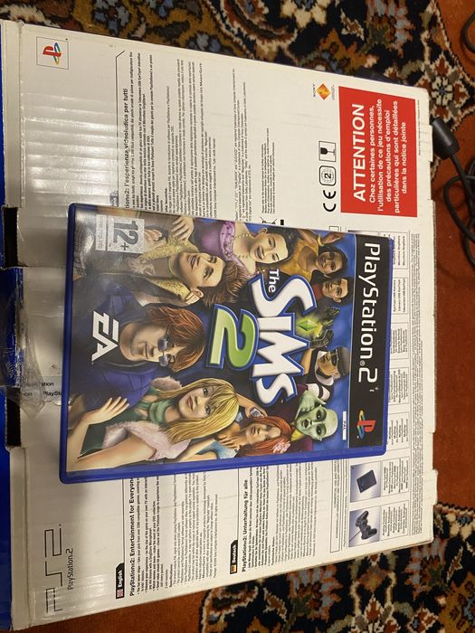 Consola PlayStation 2+joc Sims2