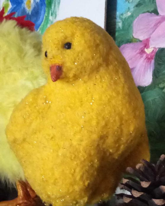 Цыпленок. Интерьерная фигурка. Фигурка для декора.