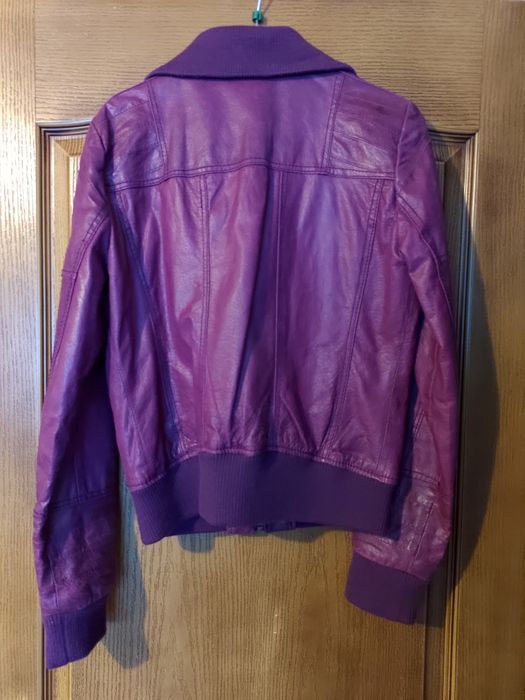 Geacă/jachetă din piele naturală pentru femei/fete