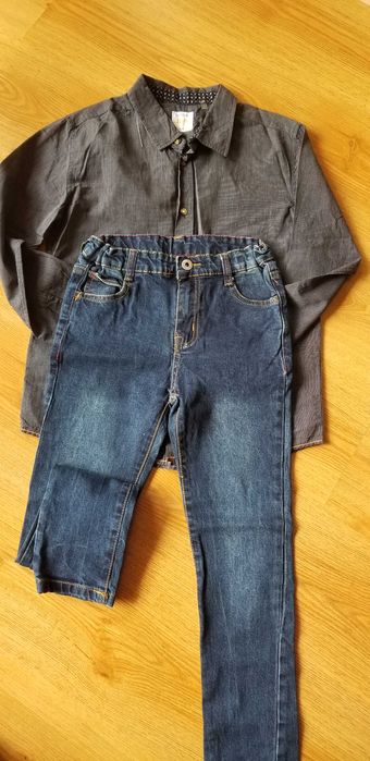 Нов детски комплект за момче - 8,9 год,