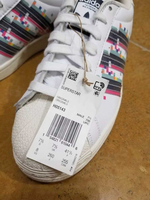 Мъжки спортни обувки   ADIDAS SUPERSTAR  размер EU45 1/3