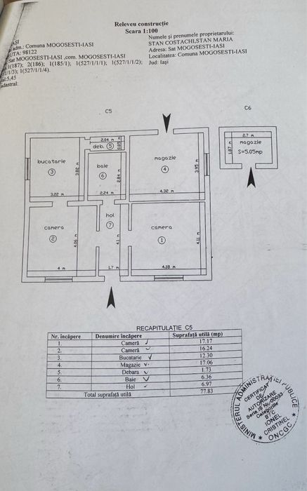 Casa de Vanzare  Mogosesti Iasi
