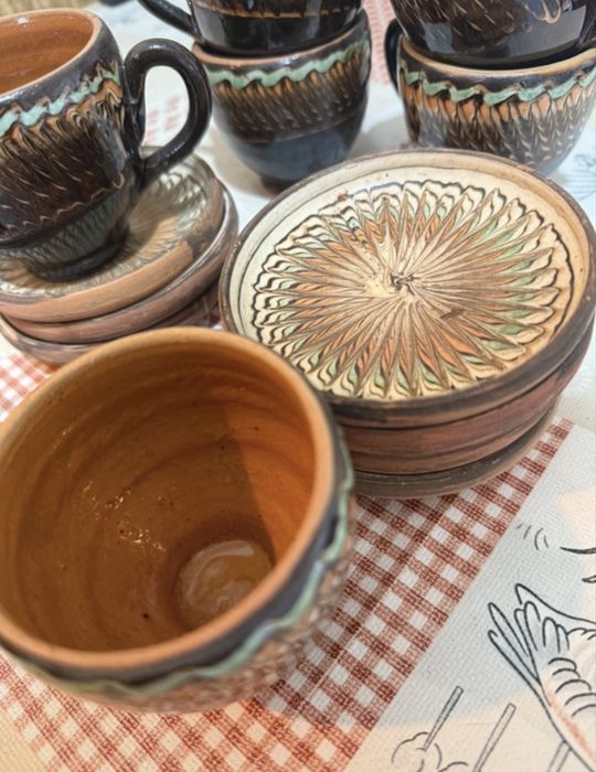 Set cani din ceramica